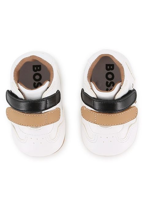Sneakers con chiusure a strappo HUGO BOSS KIDS | J5355310P